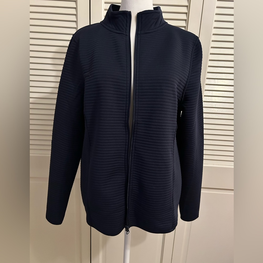 Attractive Blue Casual Jacket - New